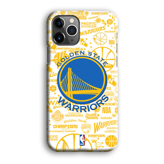 NBA Golden State Collage of Supremation iPhone 12 Pro 3D Case
