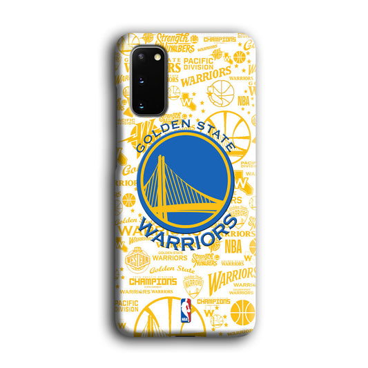 NBA Golden State Collage of Supremation Samsung Galaxy S20 3D Case