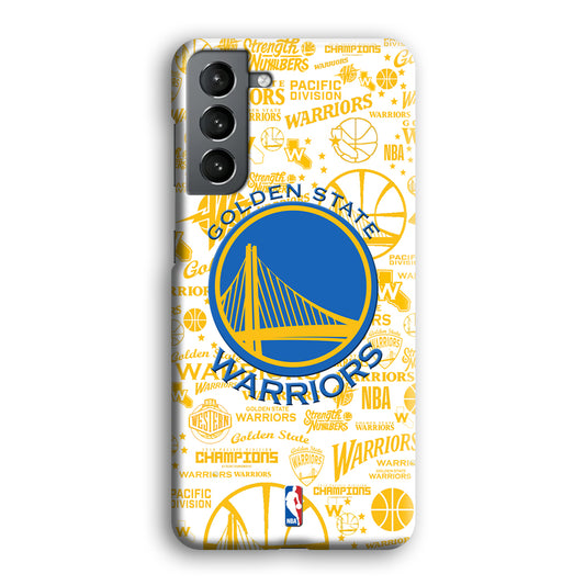 NBA Golden State Collage of Supremation Samsung Galaxy S21 3D Case