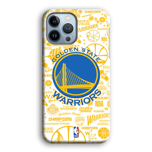 NBA Golden State Collage of Supremation iPhone 13 Pro 3D Case