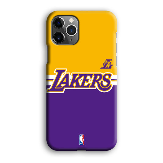 NBA LA Lakers Home iPhone 12 Pro 3D Case