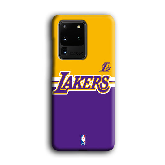 NBA LA Lakers Home Samsung Galaxy S20 Ultra 3D Case