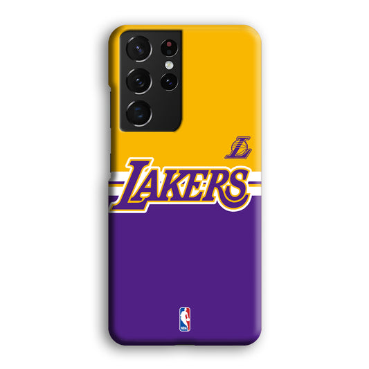 NBA LA Lakers Home Samsung Galaxy S21 Ultra 3D Case