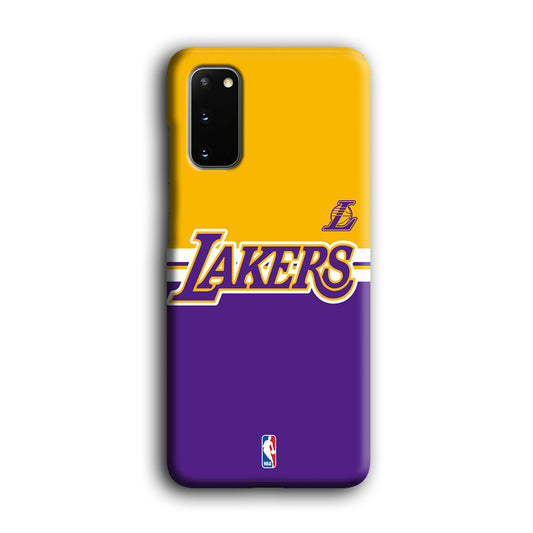 NBA LA Lakers Home Samsung Galaxy S20 3D Case