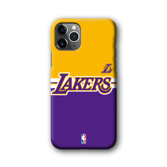NBA LA Lakers Home iPhone 11 Pro Max 3D Case