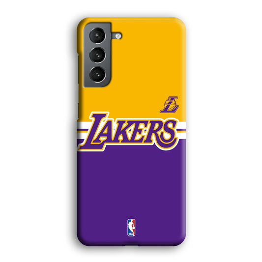 NBA LA Lakers Home Samsung Galaxy S21 3D Case