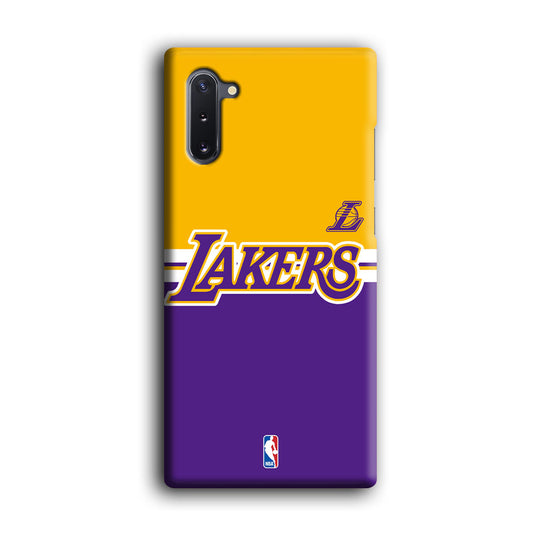 NBA LA Lakers Home Samsung Galaxy Note 10 3D Case