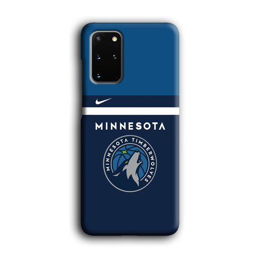 NBA Minnesota Timberwolves Jersey Samsung Galaxy S20 Plus 3D Case