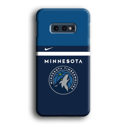 NBA Minnesota Timberwolves Jersey Samsung Galaxy S10E 3D Case