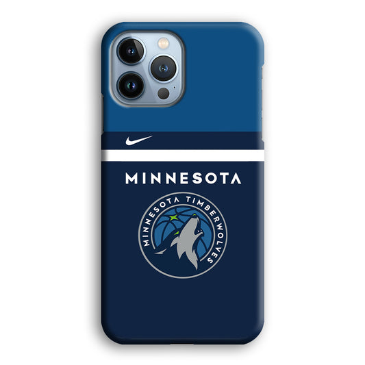 NBA Minnesota Timberwolves Jersey iPhone 13 Pro 3D Case