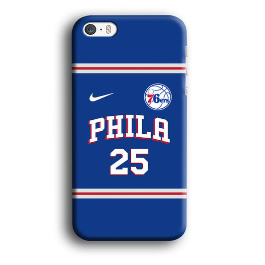NBA Philadelphia 76ers Jersey iPhone 5 | 5s 3D Case