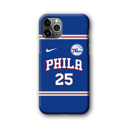 NBA Philadelphia 76ers Jersey iPhone 11 Pro Max 3D Case
