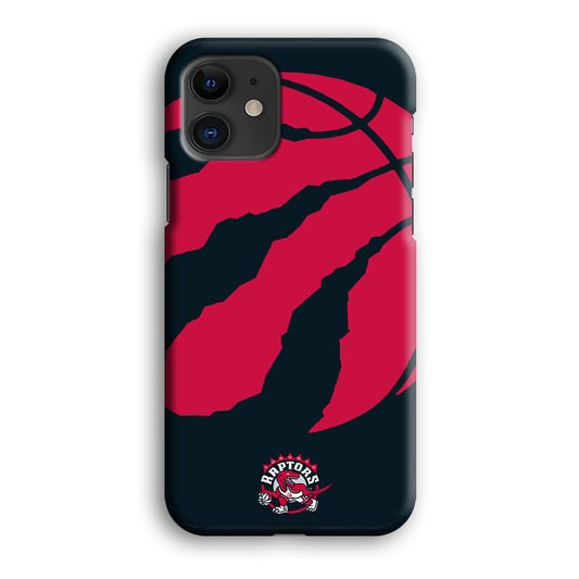 NBA Toronto Rapstors Crash Ball iPhone 12 3D Case