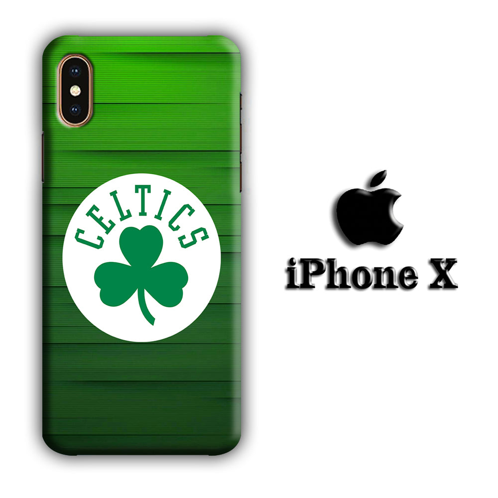 NBA Boston Celtics 01 iPhone X 3D Case