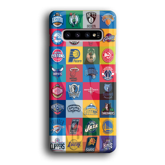 NBA Clubs Collection Samsung Galaxy S10 3D Case