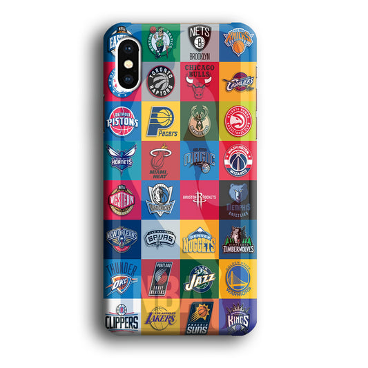 NBA Clubs Collection iPhone X 3D Case