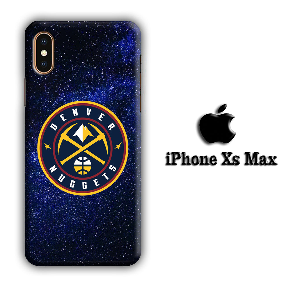 NBA Denver Nuggets 01 iPhone Xs Max 3D Case