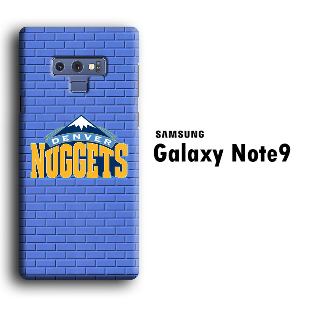 NBA Denver Nuggets 02 Samsung Galaxy Note 9 3D Case