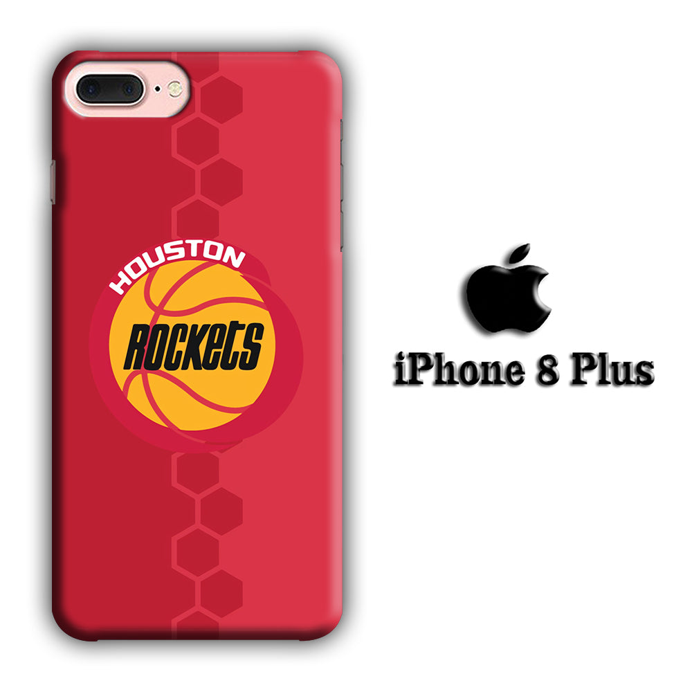 NBA Houston Rockets 02 iPhone 8 Plus 3D Case