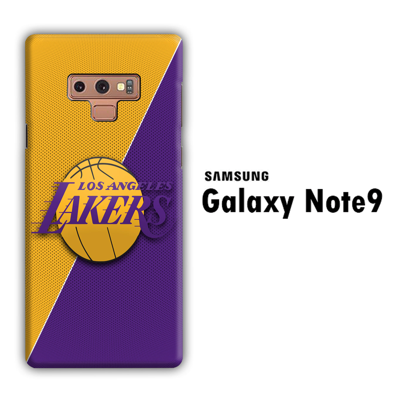 NBA LA Lakers 003 Samsung Galaxy Note 9 3D Case