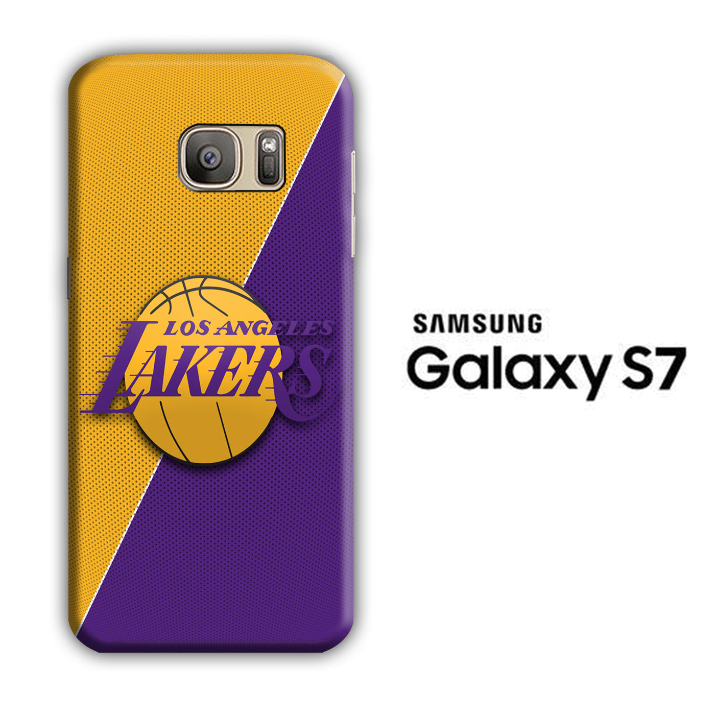NBA LA Lakers 003 Samsung Galaxy S7 3D Case