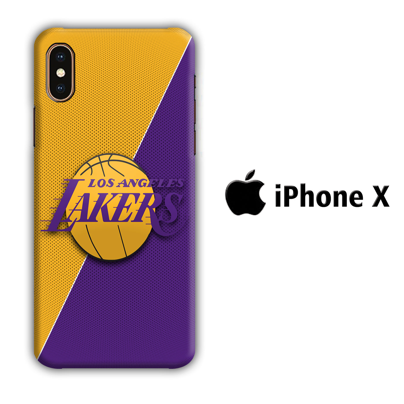 NBA LA Lakers 003 iPhone X 3D Case