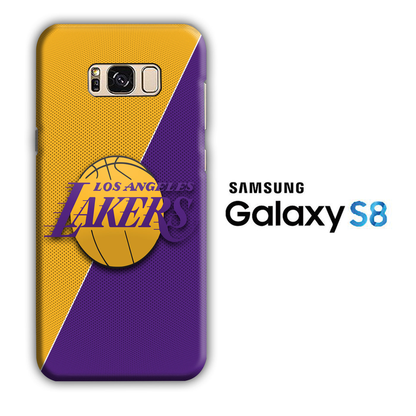 NBA LA Lakers 003 Samsung Galaxy S8 3D Case