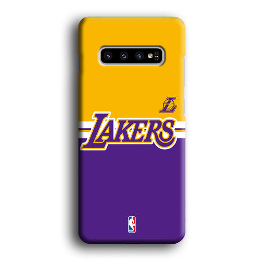 NBA LA Lakers Home Samsung Galaxy S10 3D Case