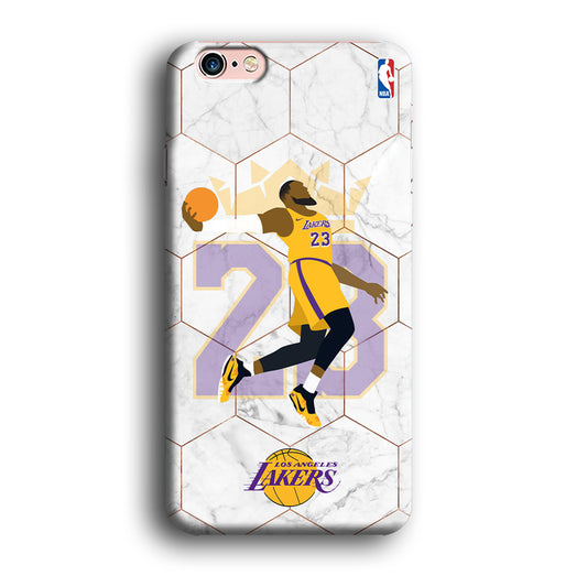 NBA LA Lakers Jump James iPhone 6 | 6s 3D Case