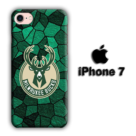 NBA Milwaukee Bucks 01 iPhone 7 3D Case