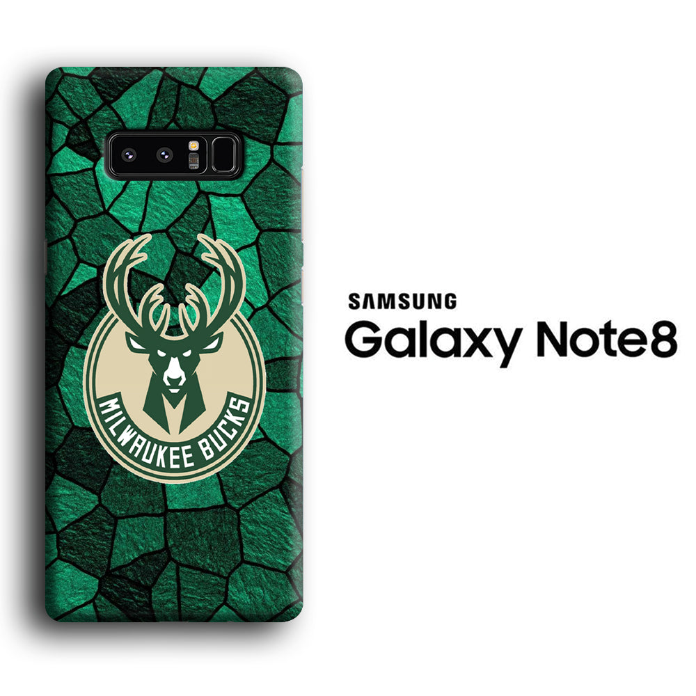 NBA Milwaukee Bucks 01 Samsung Galaxy Note 8 3D Case