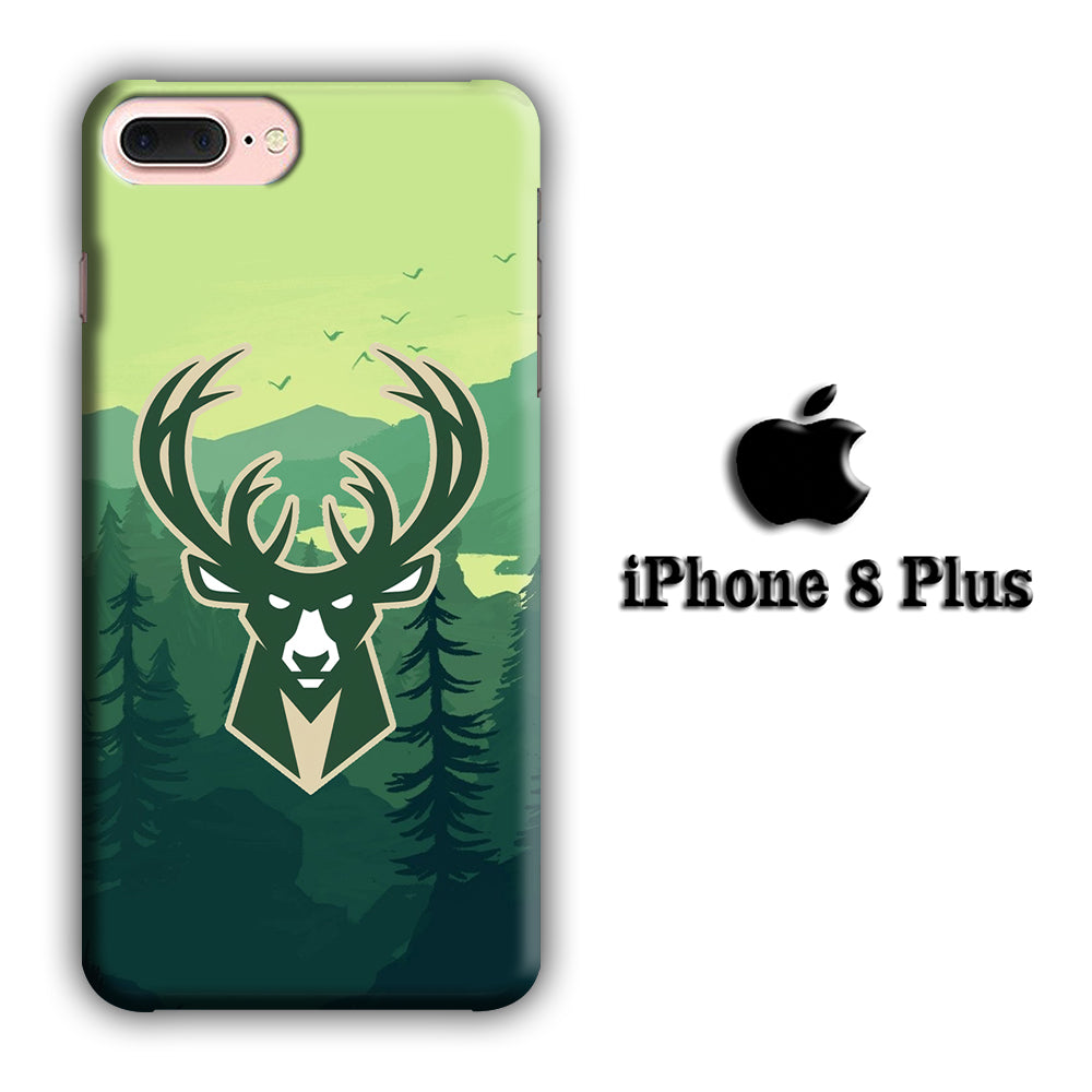 NBA Milwaukee Bucks 02 iPhone 8 Plus 3D Case