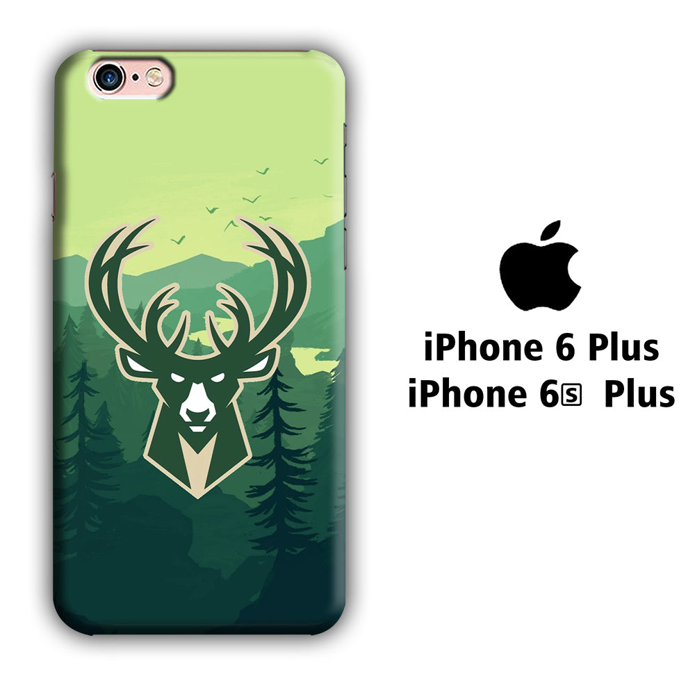 NBA Milwaukee Bucks 02 iPhone 6 Plus | 6s Plus 3D Case