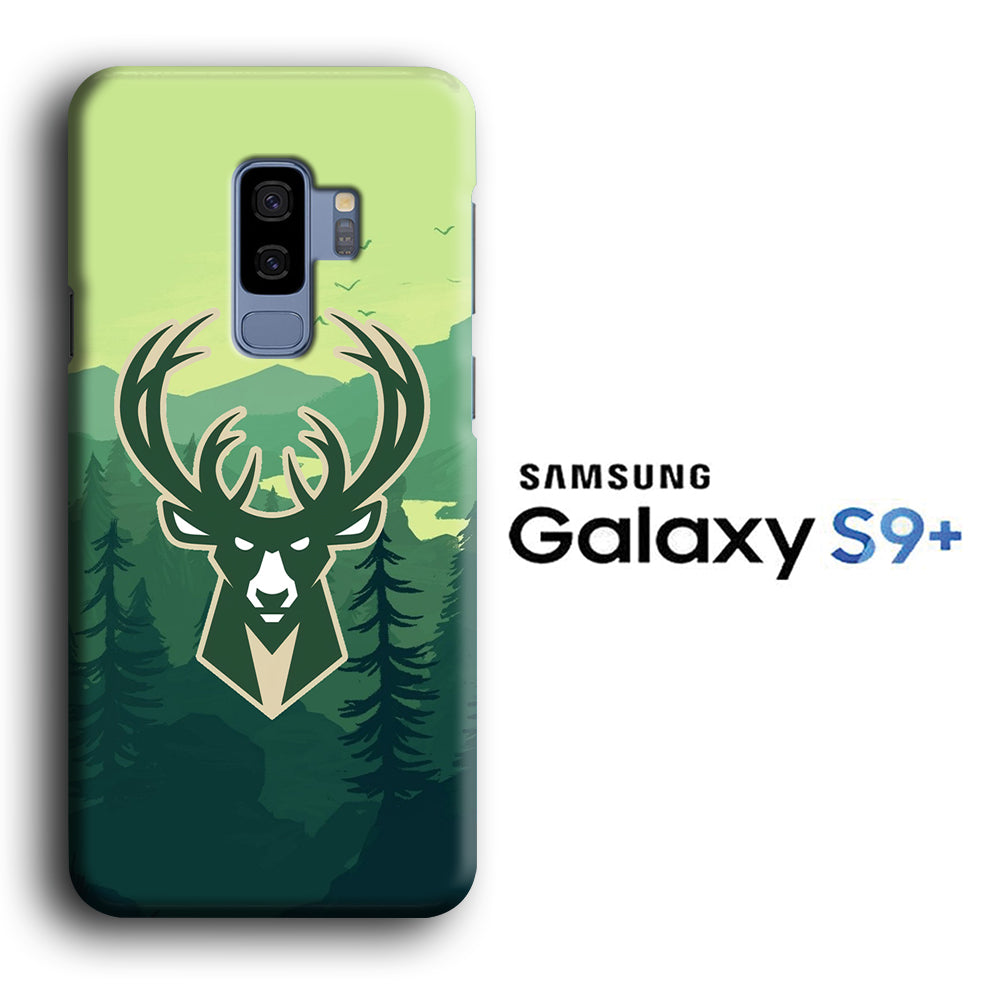 NBA Milwaukee Bucks 02 Samsung Galaxy S9 Plus 3D Case