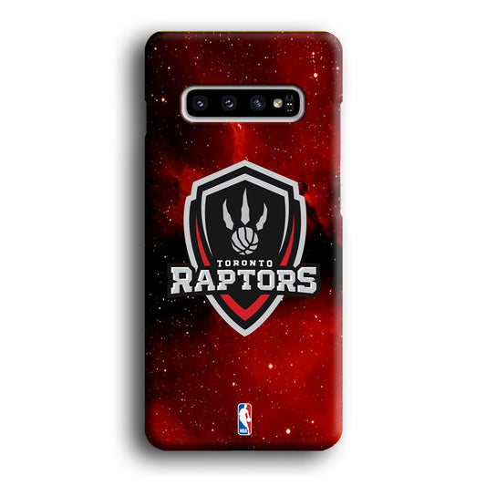 NBA Toronto Rapstors Space Inside Samsung Galaxy S10 3D Case