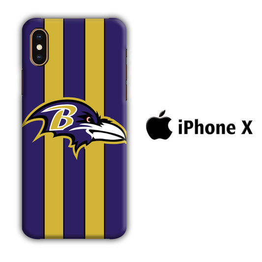 NFL Baltimore Ravens 001 iPhone X 3D Case - cleverny