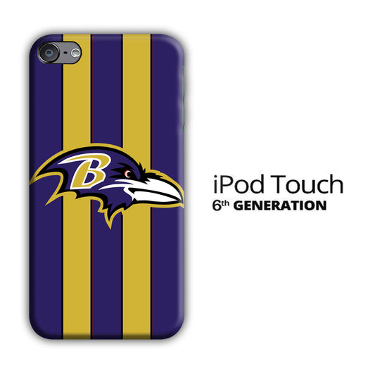 NFL Baltimore Ravens 001 iPod Touch 6 3D Case - cleverny