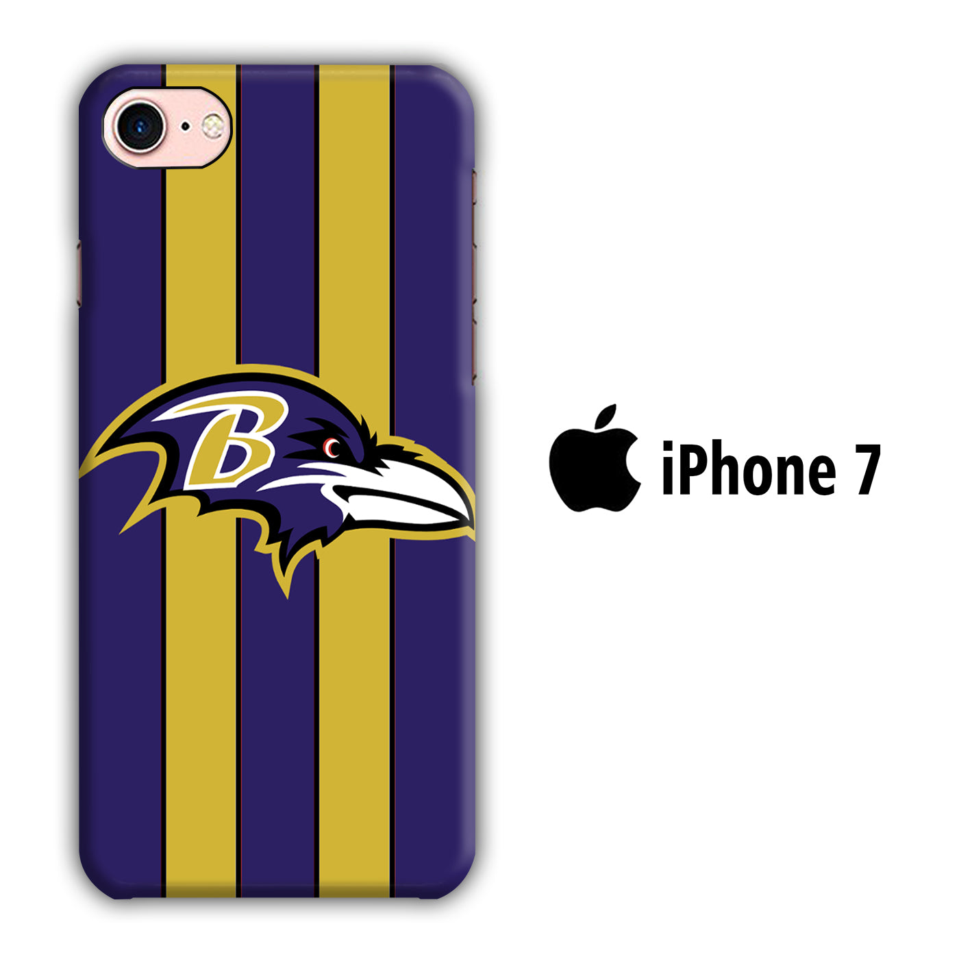 NFL Baltimore Ravens 001 iPhone 7 3D Case - cleverny