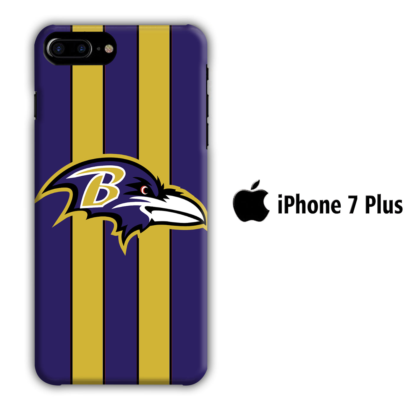 NFL Baltimore Ravens 001 iPhone 7 Plus 3D Case - cleverny