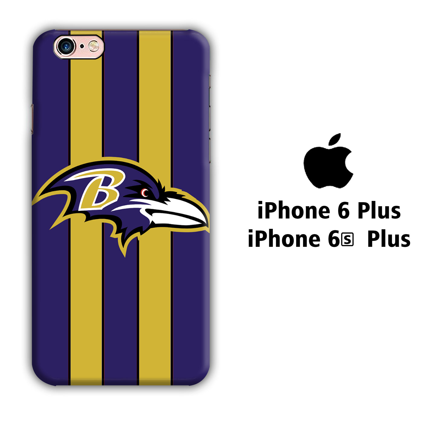 NFL Baltimore Ravens 001 iPhone 6 Plus | 6s Plus 3D Case - cleverny