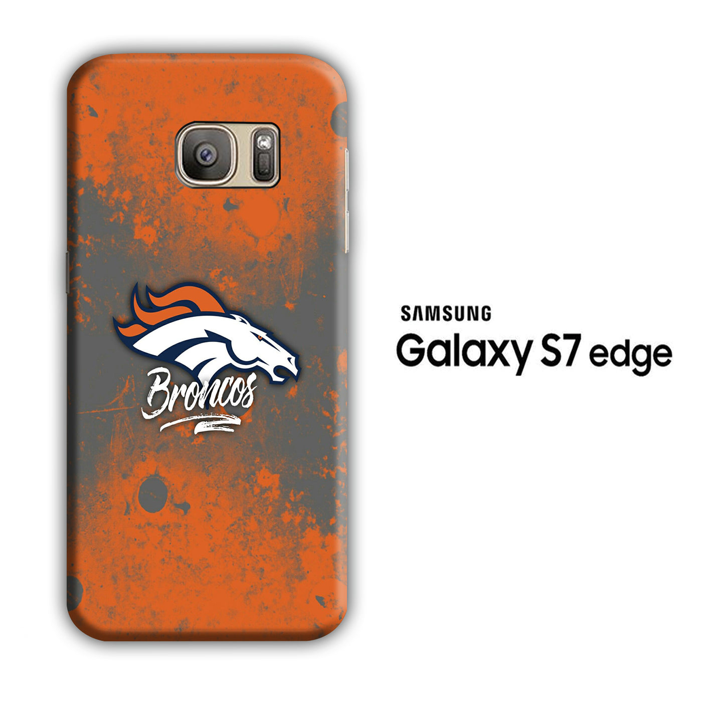 NFL Denver Broncos 002 Samsung Galaxy S7 Edge 3D Case - cleverny