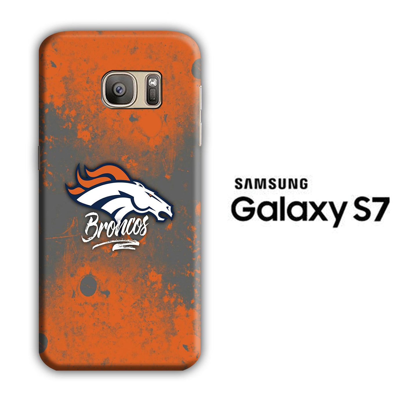 NFL Denver Broncos 002 Samsung Galaxy S7 3D Case - cleverny
