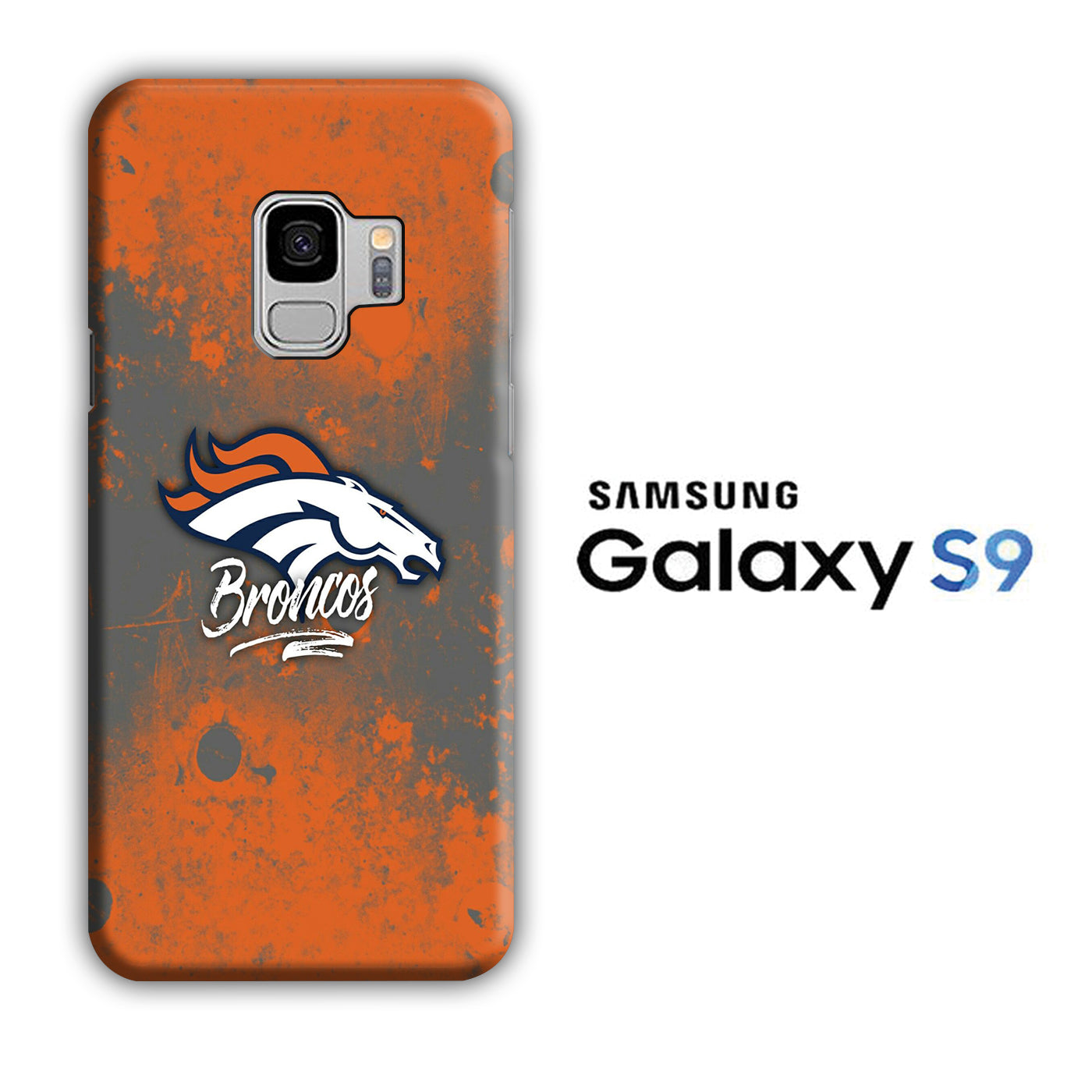 NFL Denver Broncos 002 Samsung Galaxy S9 3D Case - cleverny