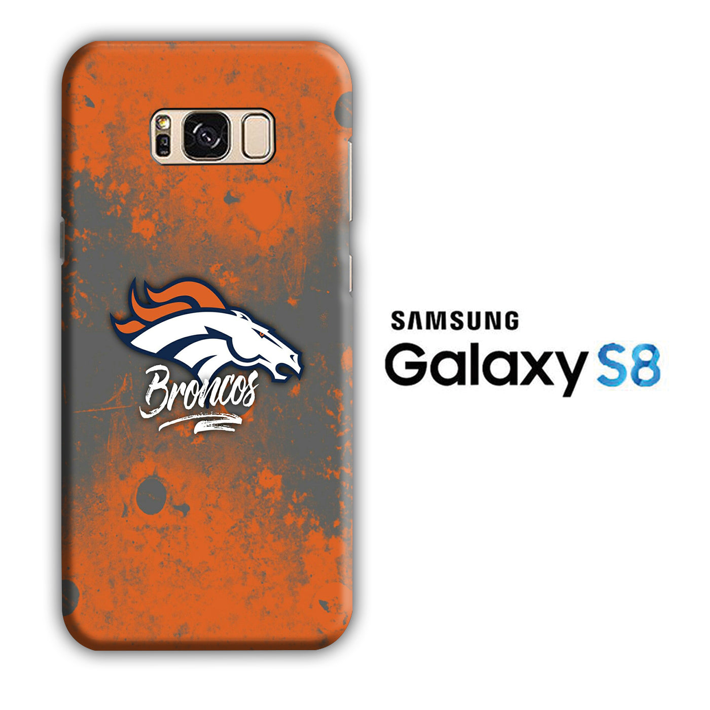 NFL Denver Broncos 002 Samsung Galaxy S8 3D Case - cleverny
