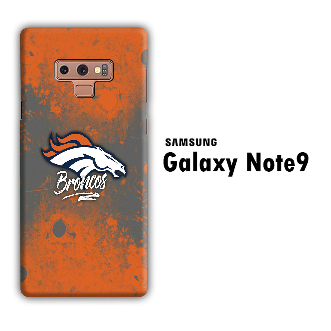 NFL Denver Broncos 002 Samsung Galaxy Note 9 3D Case - cleverny