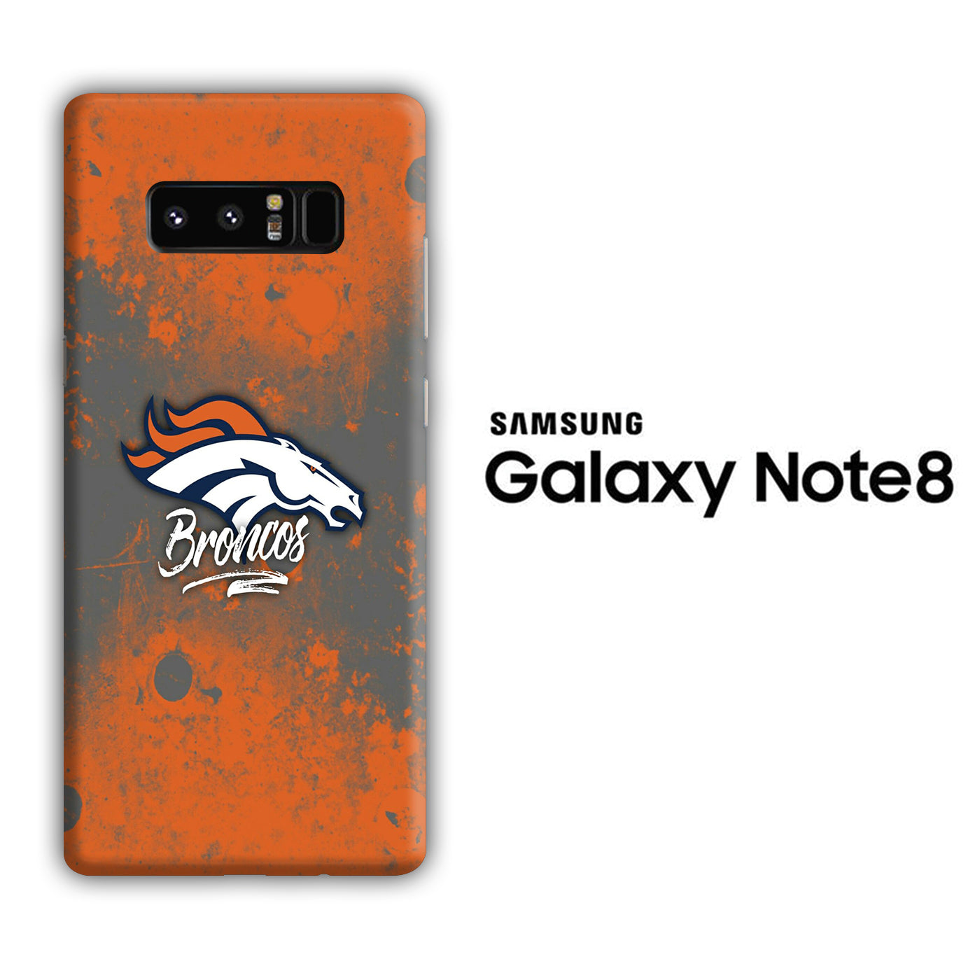 NFL Denver Broncos 002 Samsung Galaxy Note 8 3D Case - cleverny