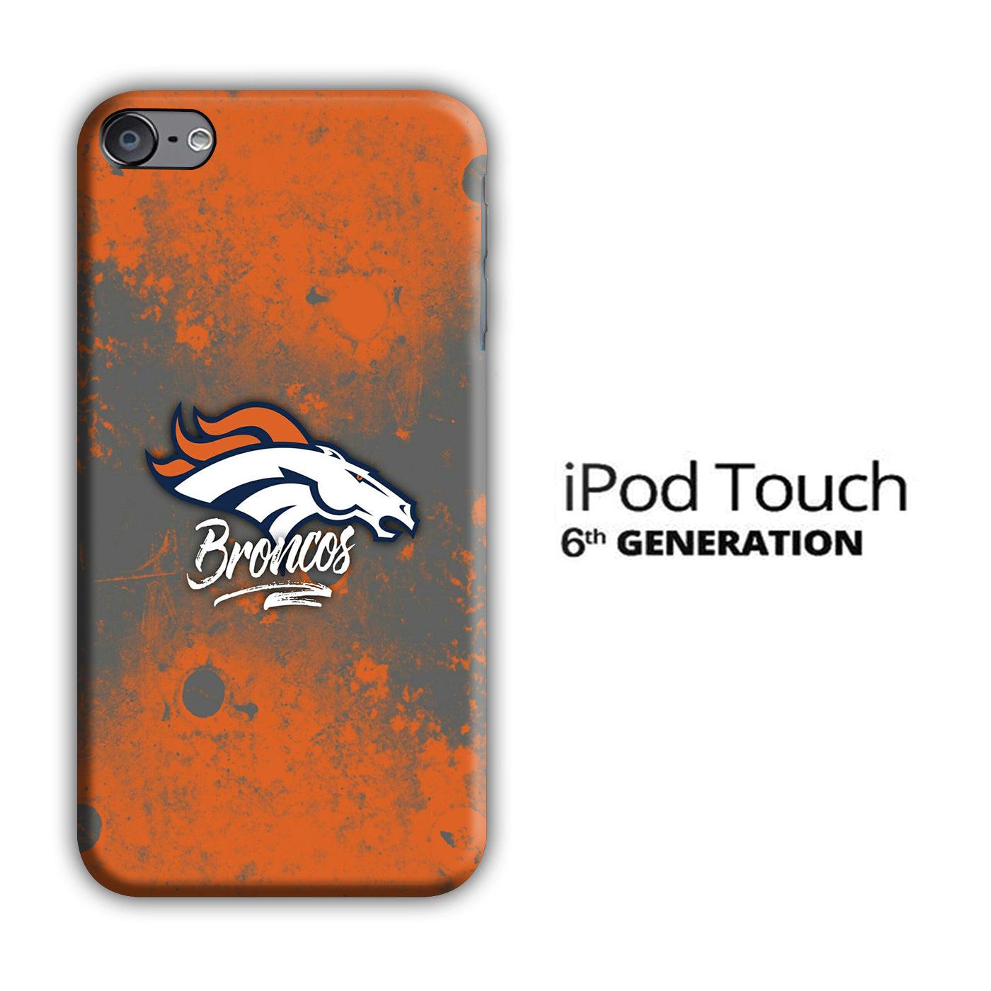 NFL Denver Broncos 002 iPod Touch 6 3D Case - cleverny