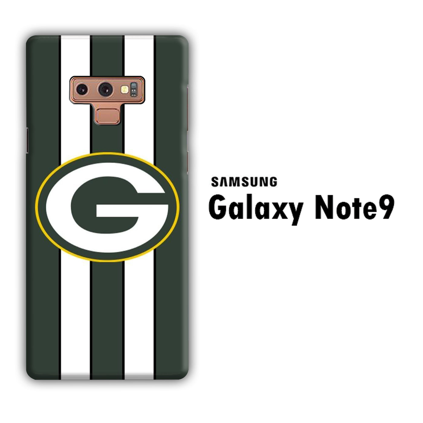 NFL Greenbay Packers 001 Samsung Galaxy Note 9 3D Case - cleverny