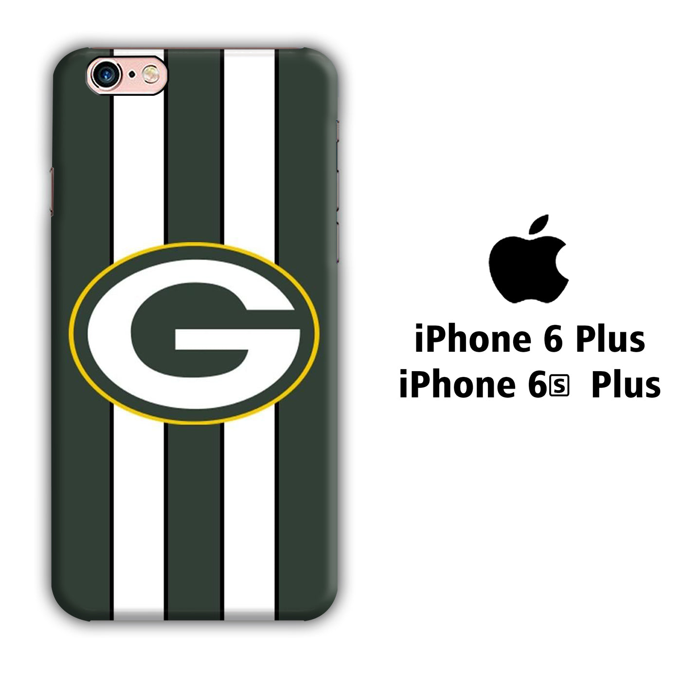 NFL Greenbay Packers 001 iPhone 6 Plus | 6s Plus 3D Case - cleverny