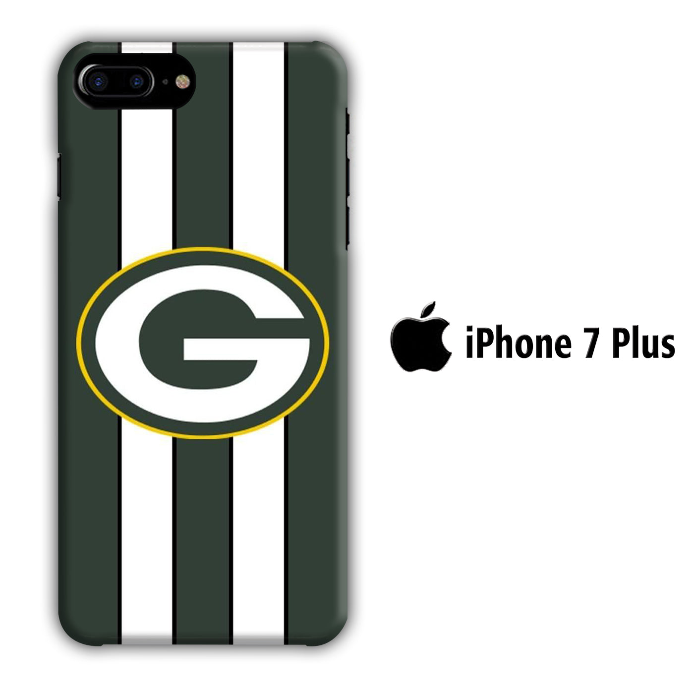 NFL Greenbay Packers 001 iPhone 7 Plus 3D Case - cleverny